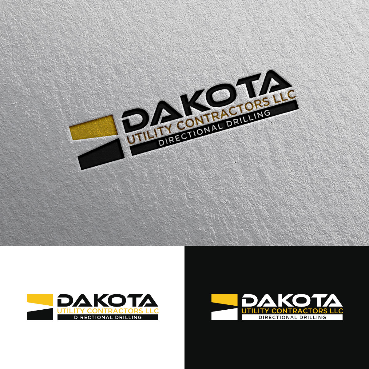 Logo Design by chris Ray for Dakota Utility Contractors LLC | Design: #34340039