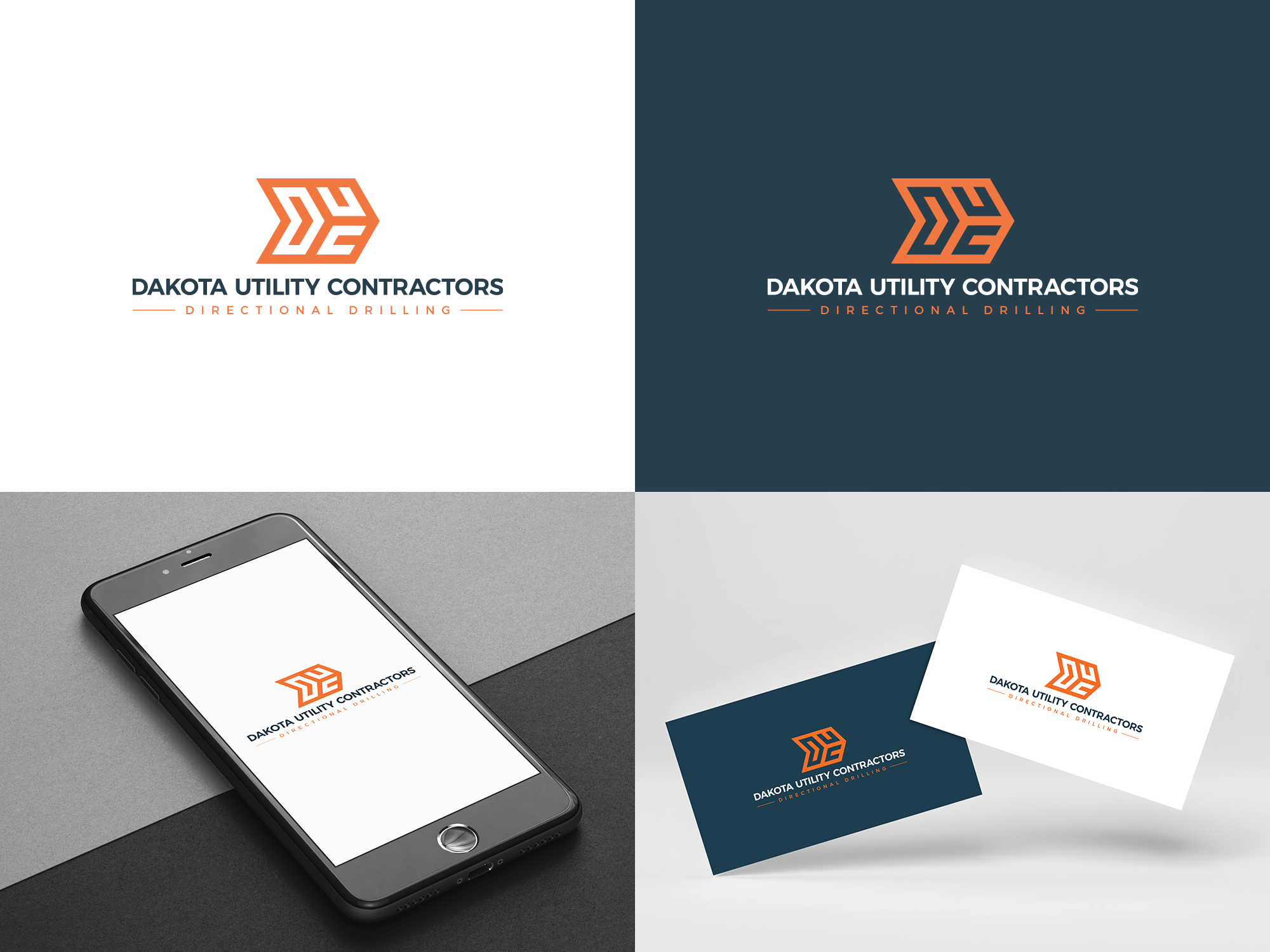 Logo Design by COLOUR CREATIVE for Dakota Utility Contractors LLC | Design #34387594
