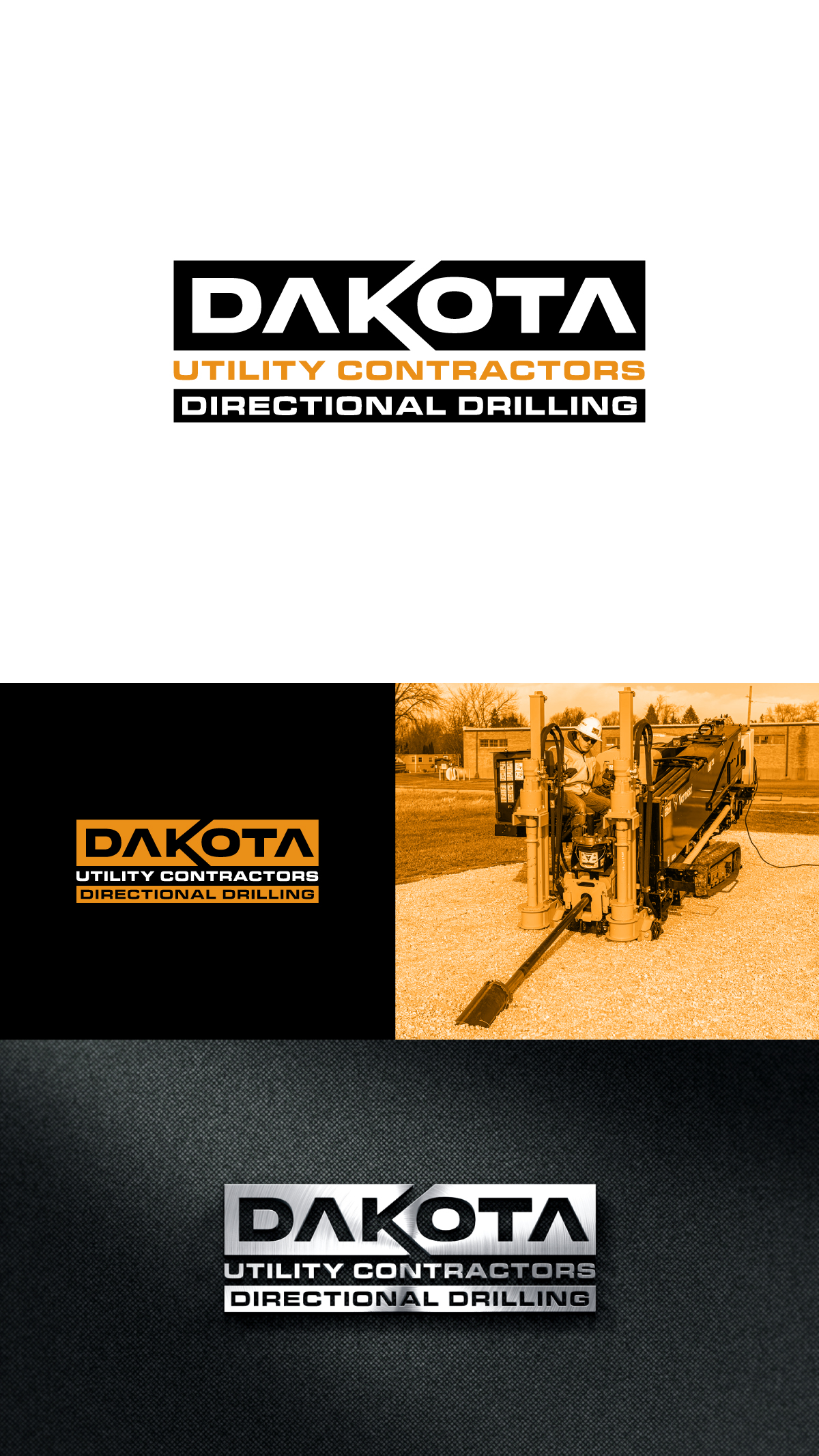 Logo-Design von apik. für Dakota Utility Contractors LLC | Design #34353852