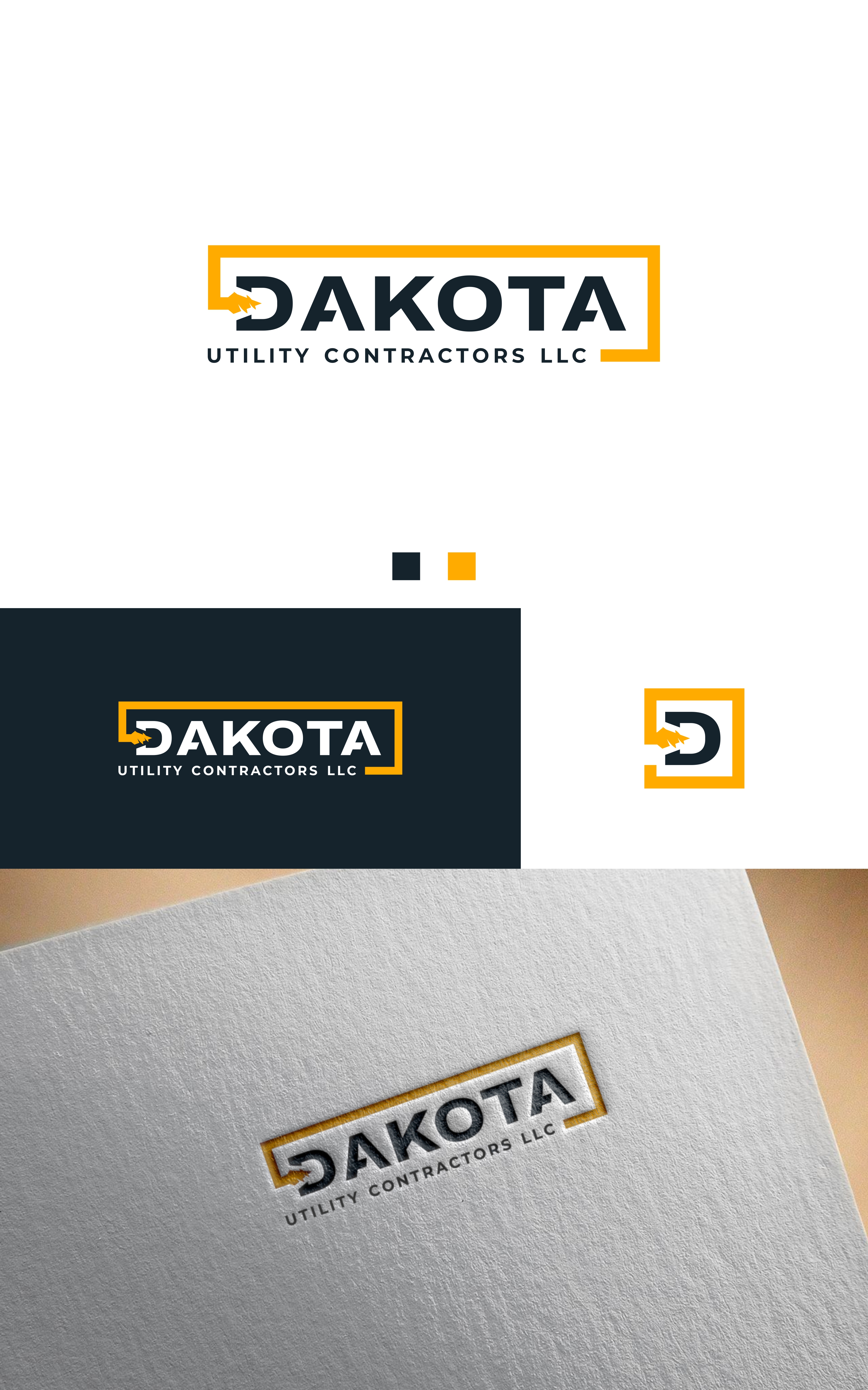 Logo-Design von Dell_a.Design für Dakota Utility Contractors LLC | Design #34339147