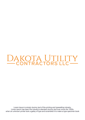 Diseño de Logo por Abigaill_design para Dakota Utility Contractors LLC | Diseño: #34342214
