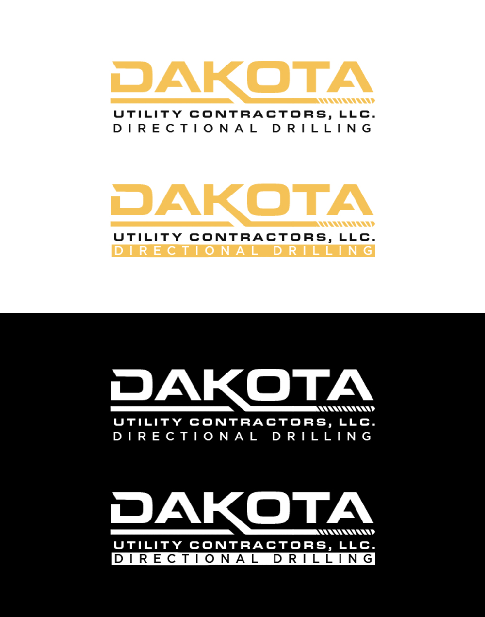 Logo Design by Noor Ezz for Dakota Utility Contractors LLC | Design #34338847