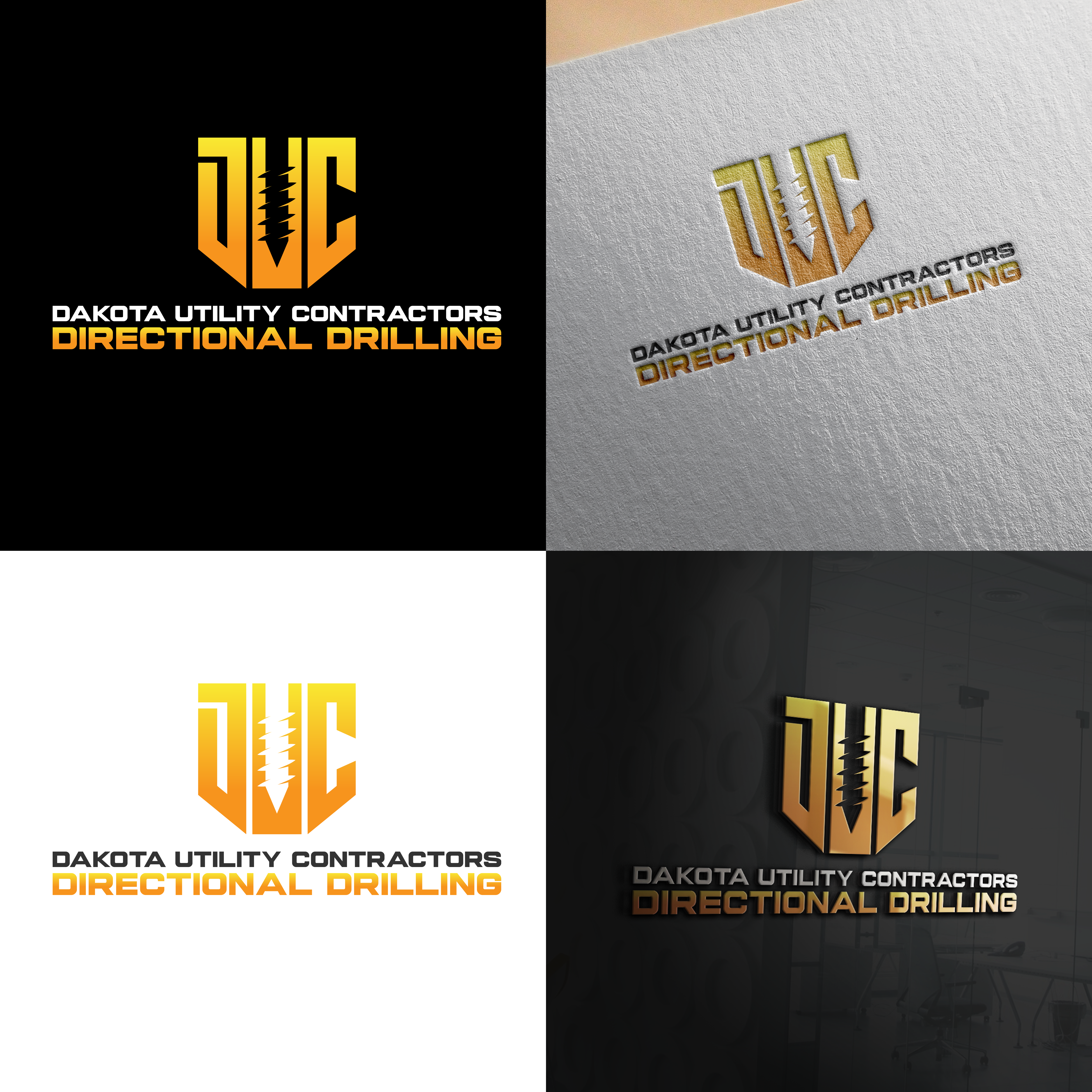 Logo Design by Monique6699 for Dakota Utility Contractors LLC | Design #34382616