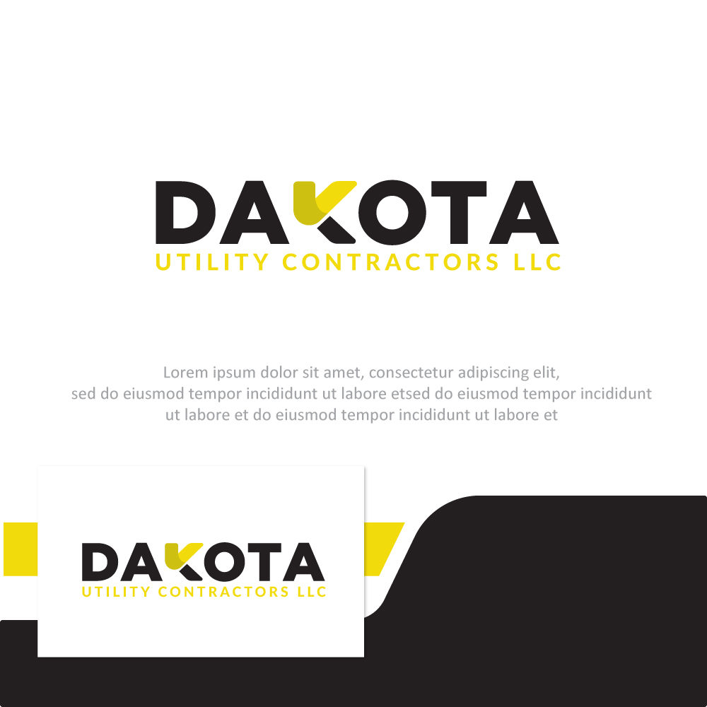 Logo Design by Anekaa for Dakota Utility Contractors LLC | Design #34338981