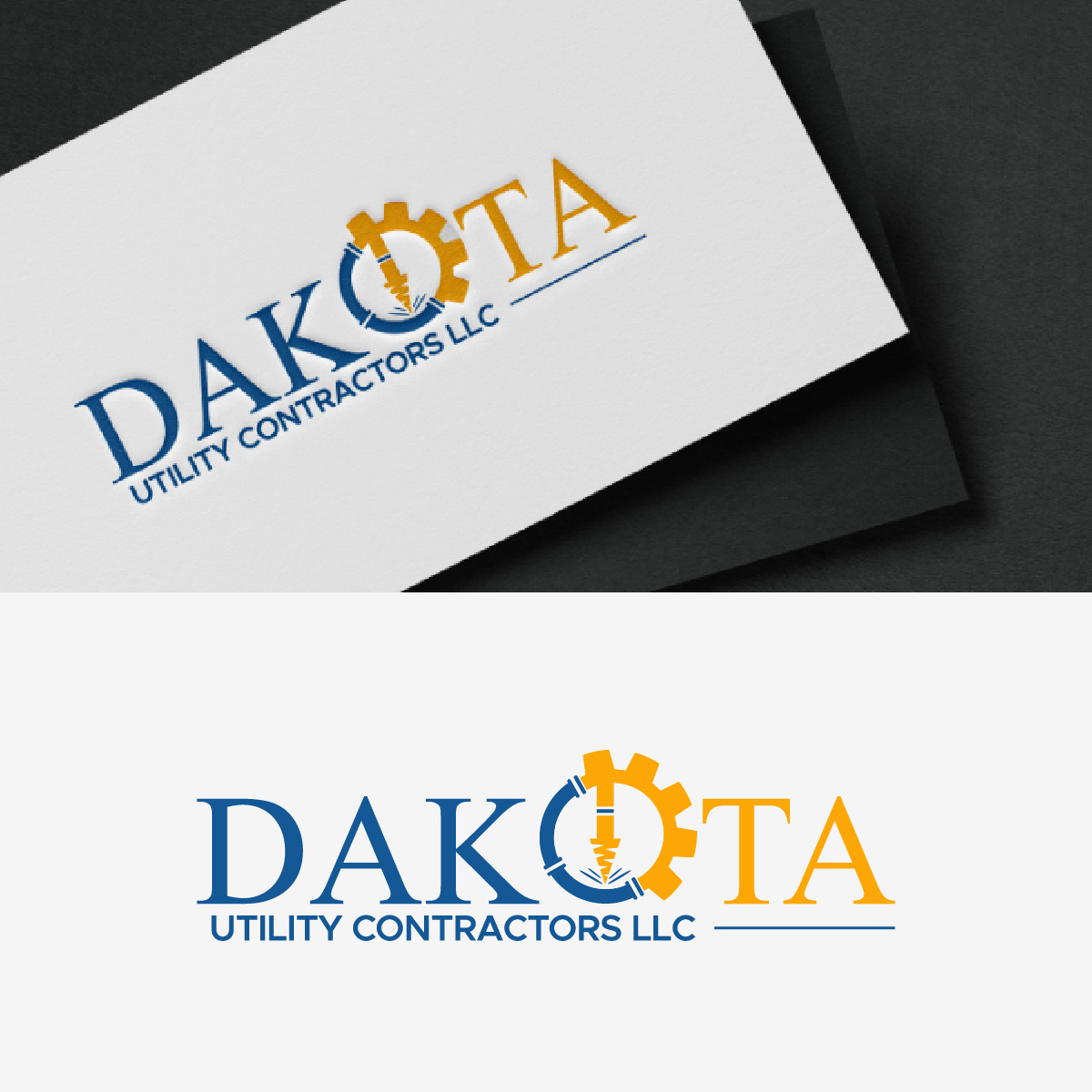 Diseño de Logo por fly  design para Dakota Utility Contractors LLC | Diseño #34342006
