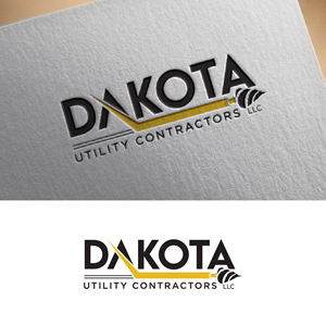 Logo Design by fly  design for Dakota Utility Contractors LLC | Design: #34342009