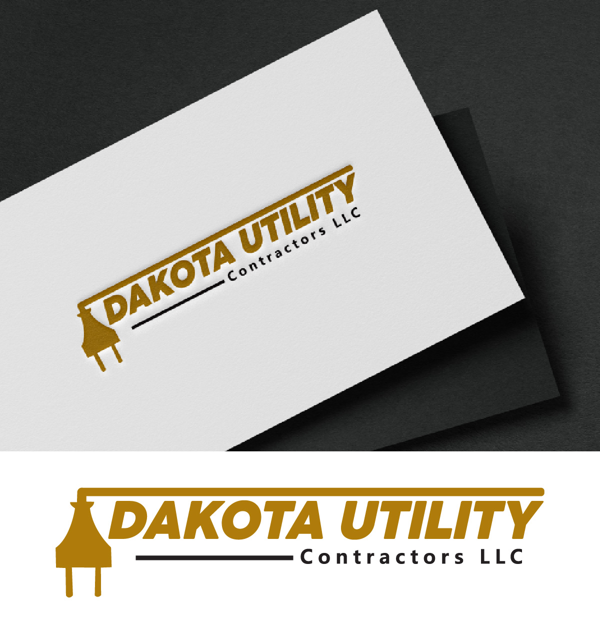 Logo Design by fly  design for Dakota Utility Contractors LLC | Design #34342217