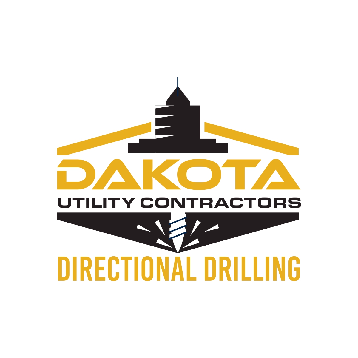Logo Design by fly  design for Dakota Utility Contractors LLC | Design #34346576