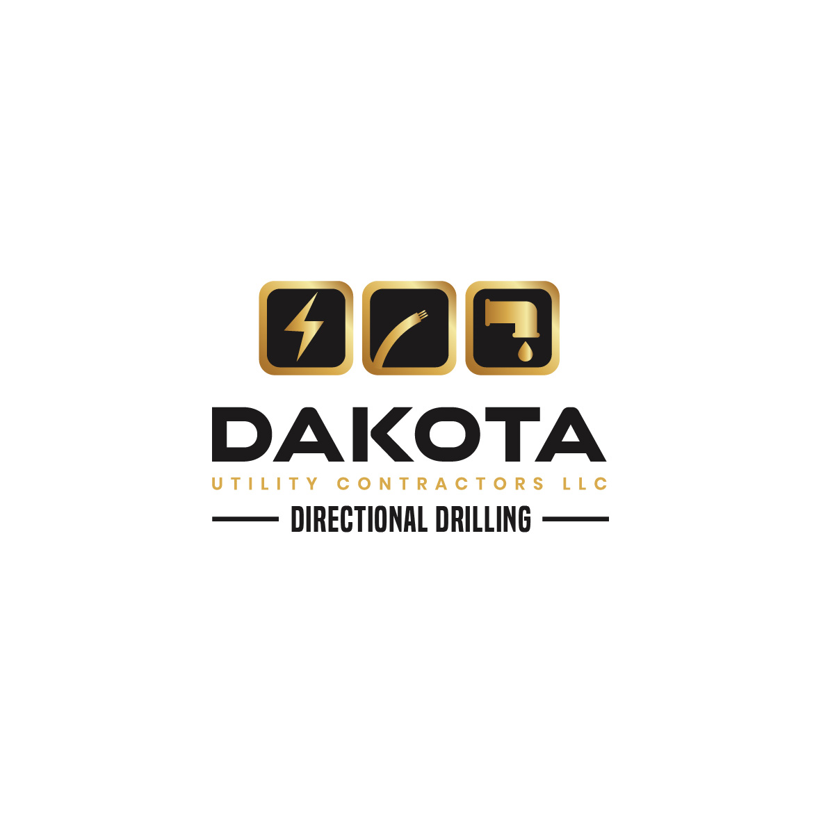 Logo-Design von Prodesign81 für Dakota Utility Contractors LLC | Design #34341295