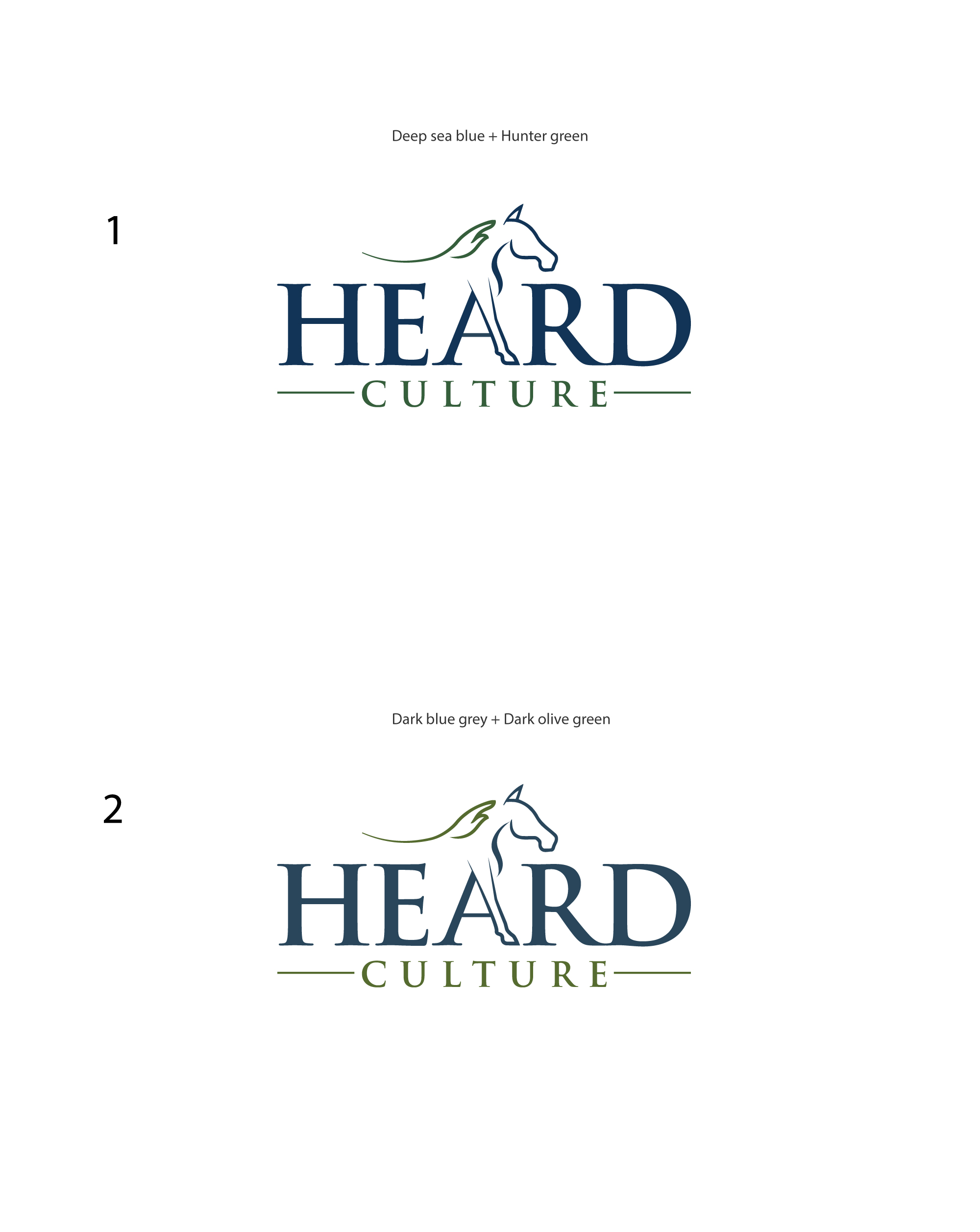 Logo-Design von Creative-Finger für Heard Culture LLC  | Design #34354420