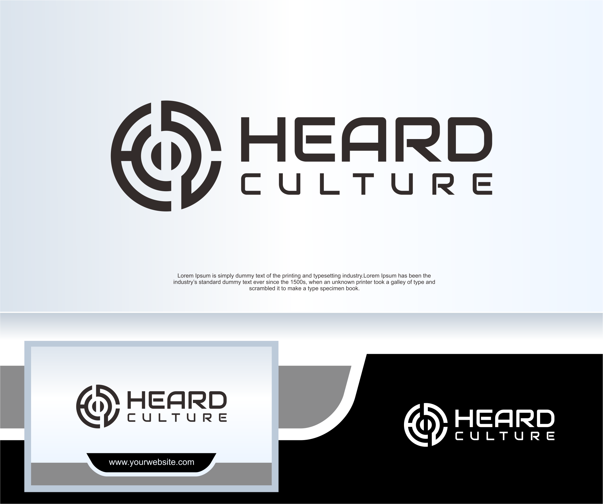 Logo Design by Apache Kretek for Heard Culture LLC  | Design #34343777