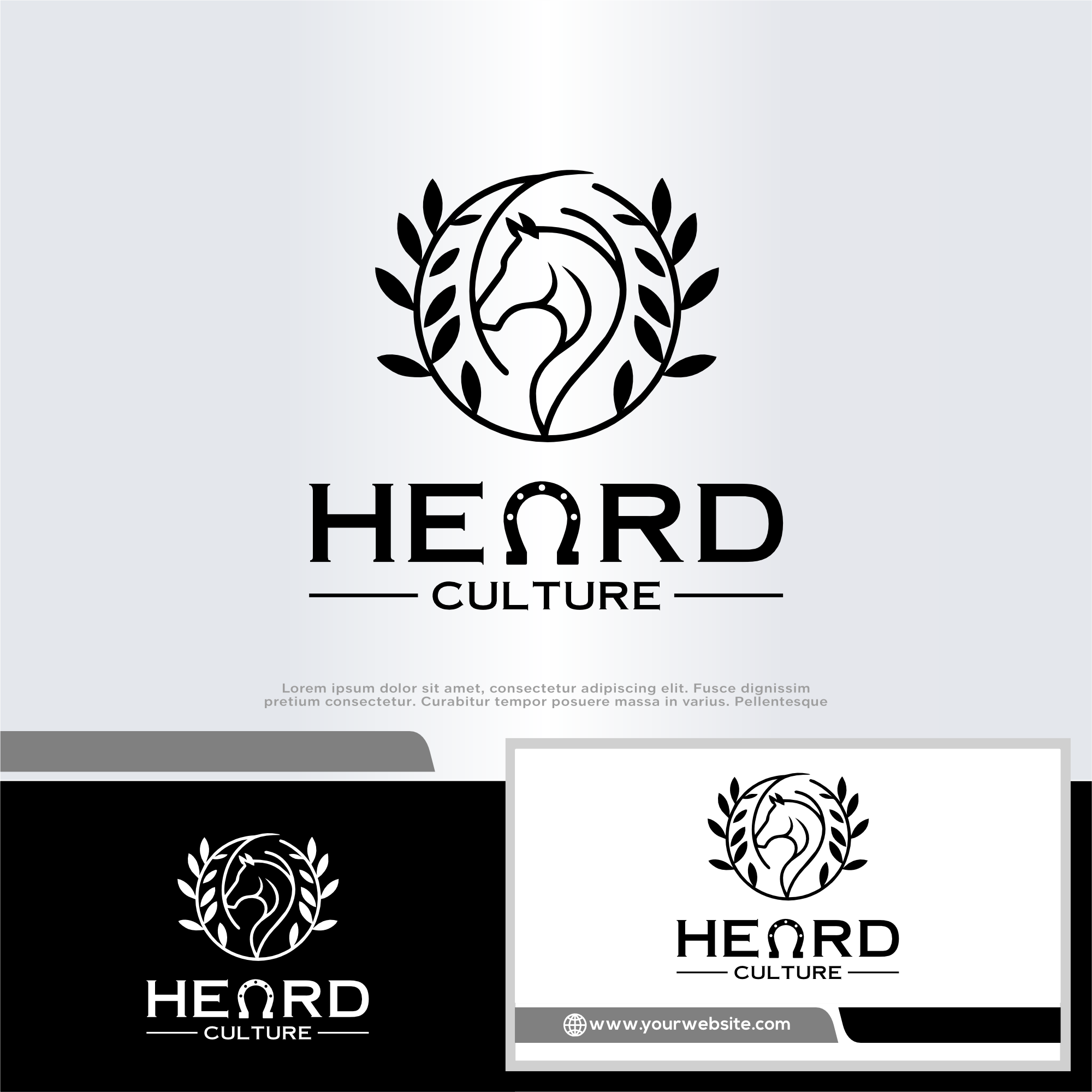 Diseño de Logo por win it para Heard Culture LLC  | Diseño #34340093