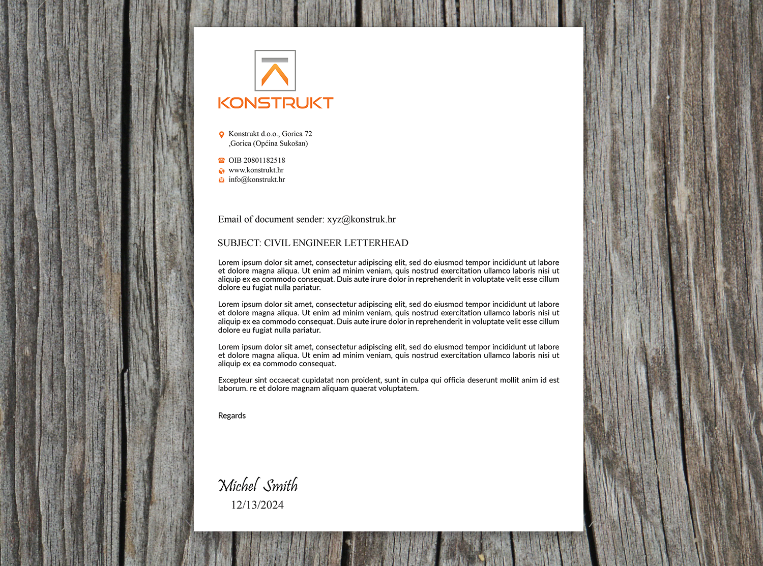 Letterhead Design by Expert Bappy for this project | Design #34339278