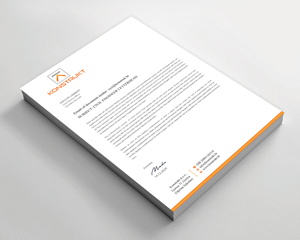 Letterhead Design by Expert Bappy for this project | Design: #34350154