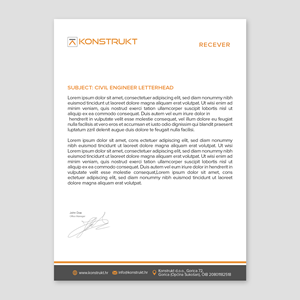 Letterhead Design by WellDesign for this project | Design: #34363561