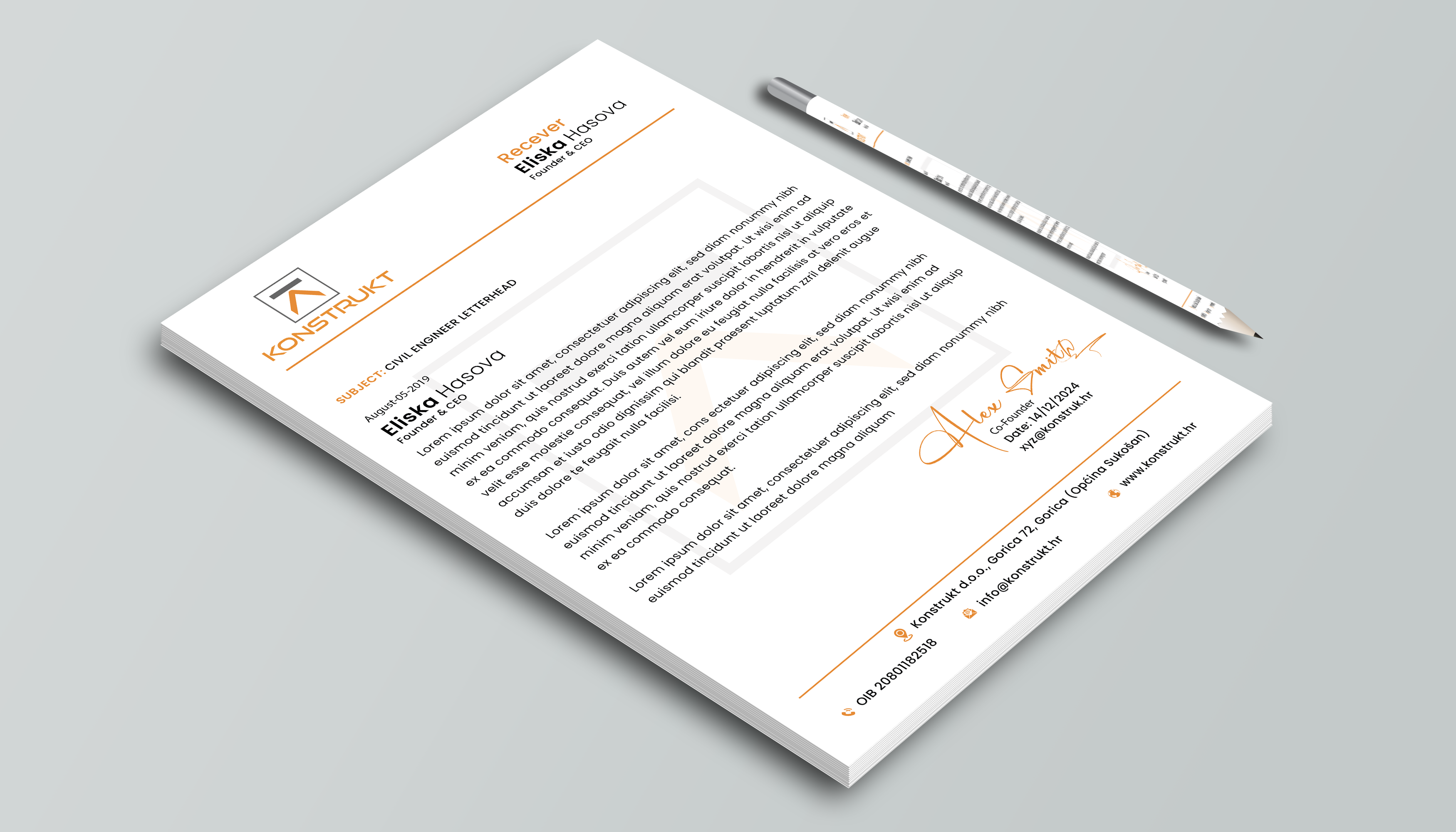 Letterhead Design by DesignerShahadat for this project | Design #34346528