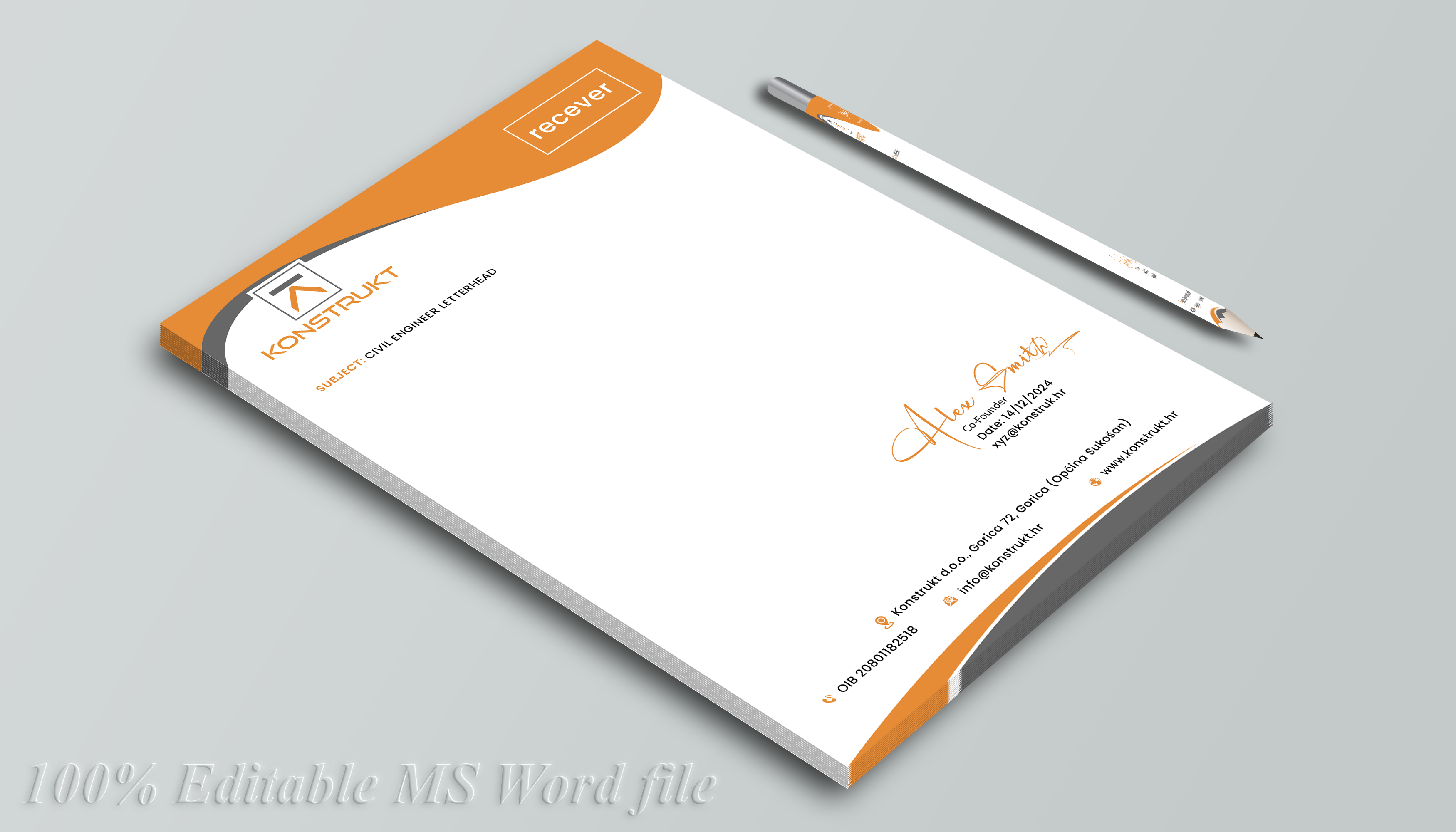 Letterhead Design by DesignerShahadat for this project | Design #34347875
