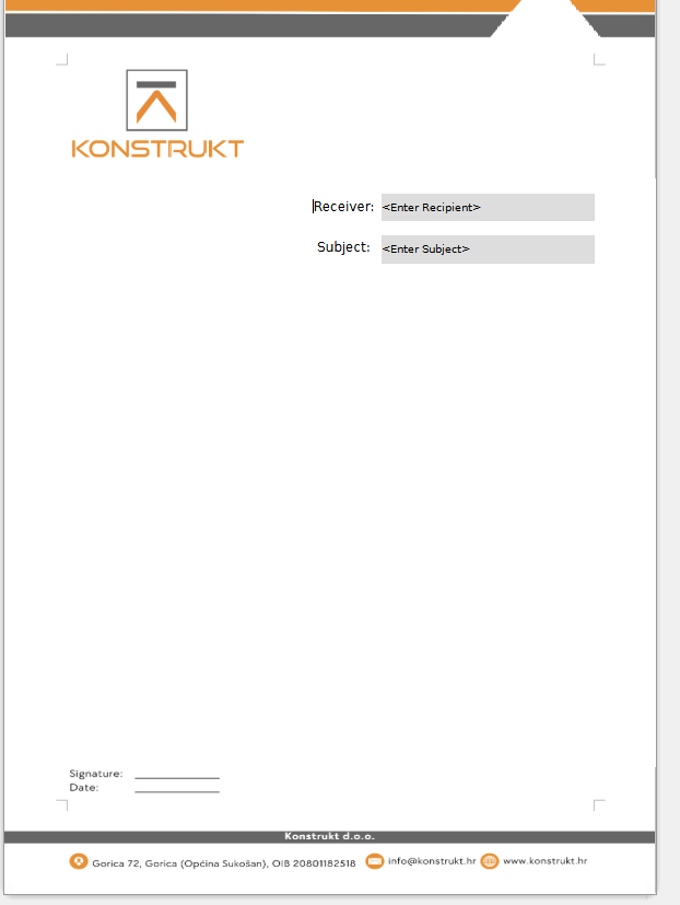 Letterhead Design by Chas Designs for this project | Design #34376727