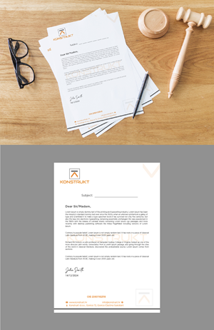 Diseño de Membrete por fly  design para este proyecto | Diseño: #34348274