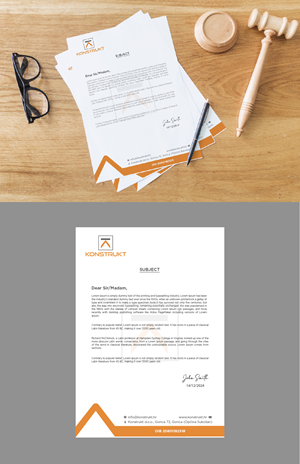 Diseño de Membrete por fly  design para este proyecto | Diseño: #34348275