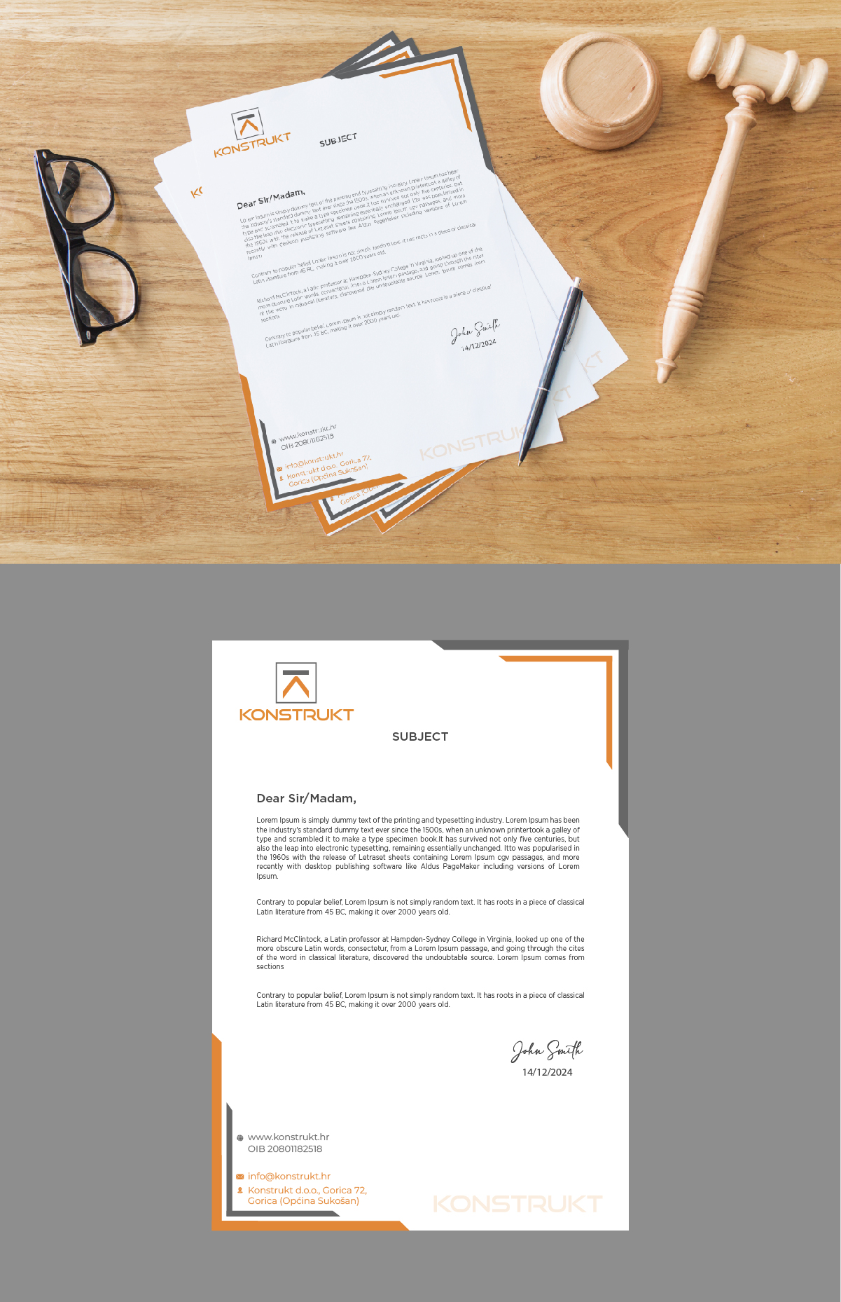 Letterhead Design by fly  design for this project | Design #34367820