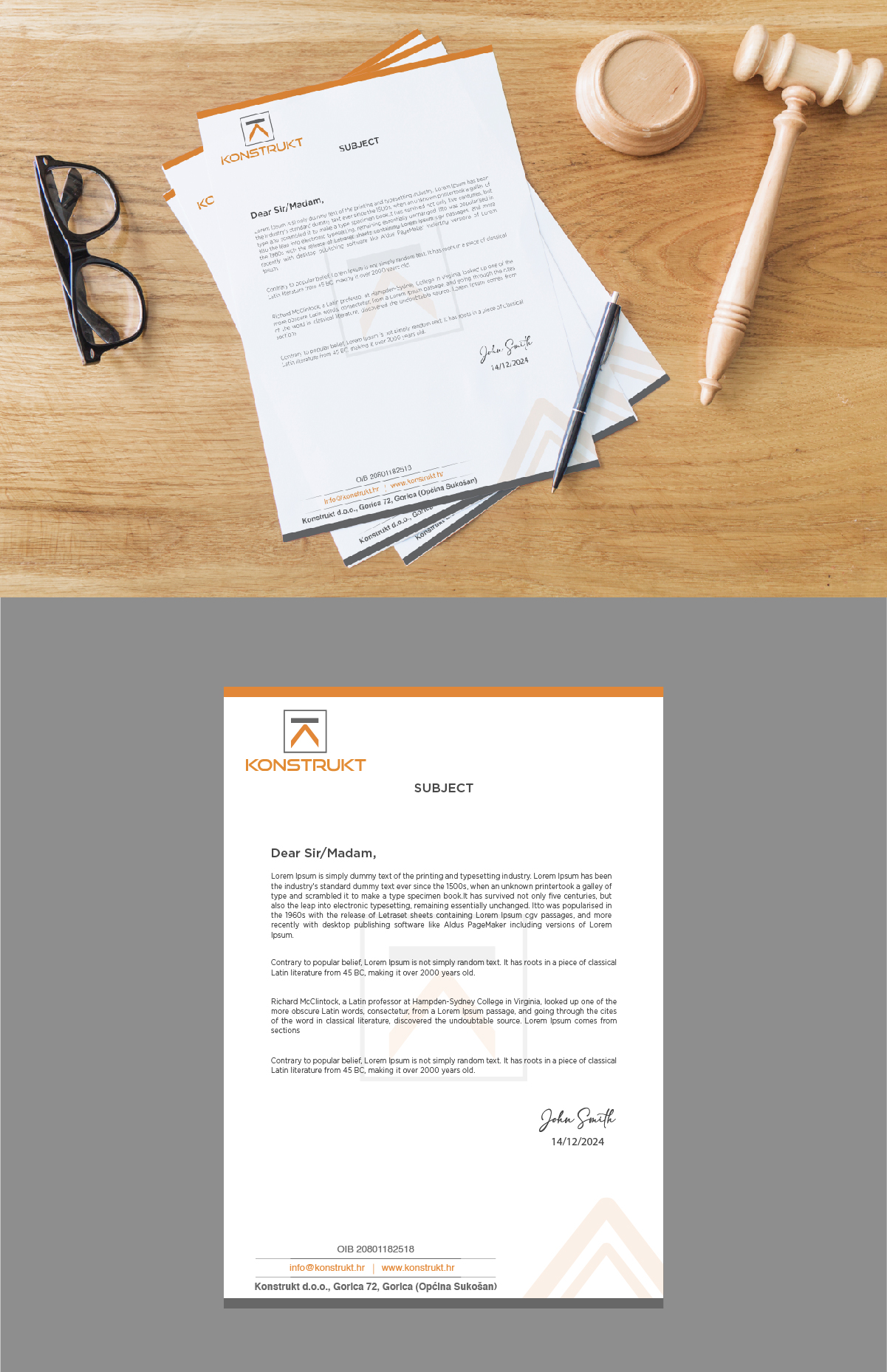Letterhead Design by fly  design for this project | Design #34367821