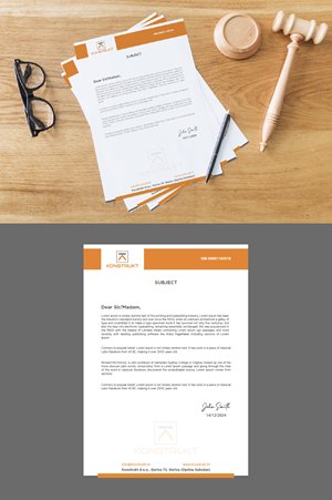 Letterhead Design by fly  design for this project | Design: #34376555