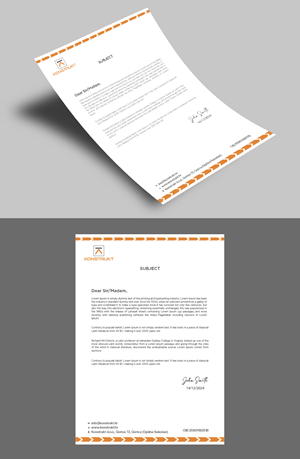 Letterhead Design by fly  design for this project | Design: #34384547