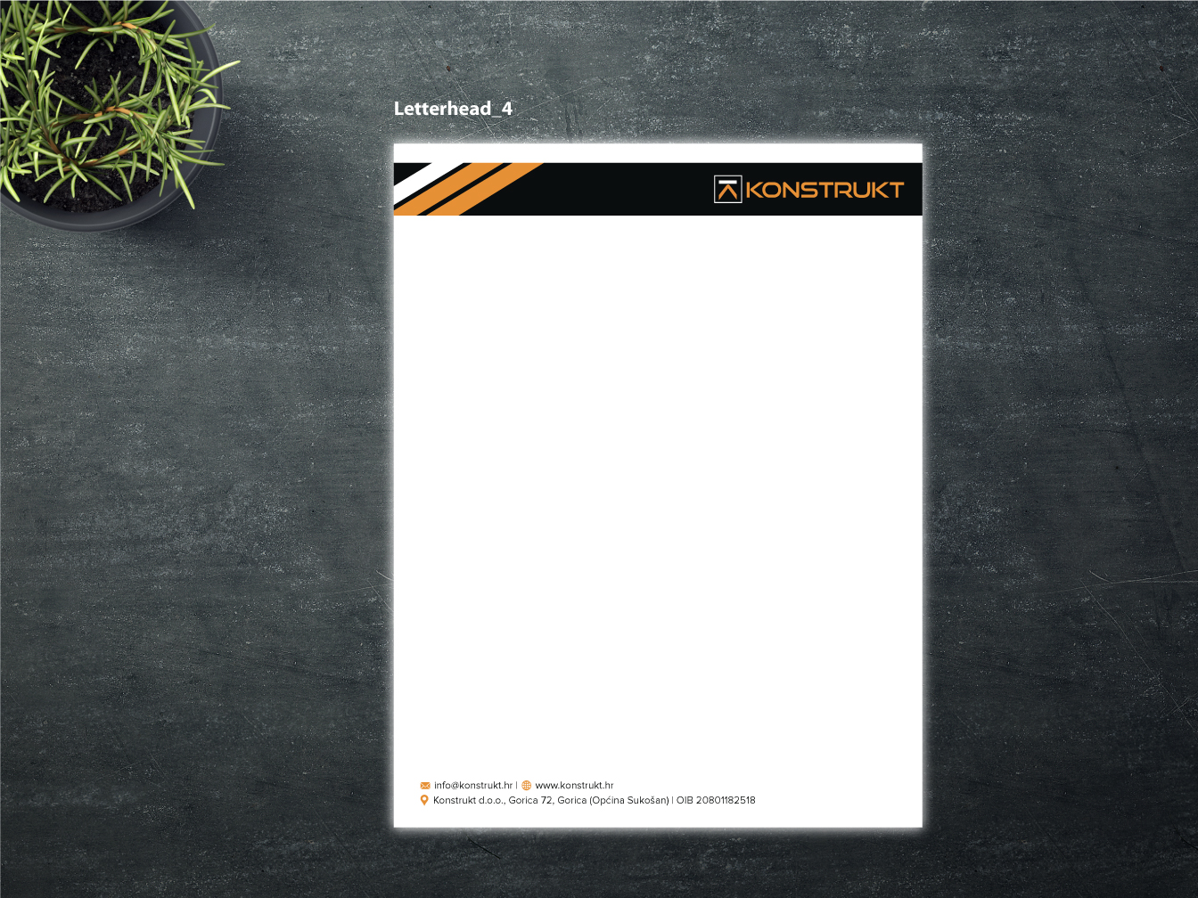 Letterhead Design by Magic of Art for this project | Design #34360636