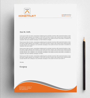 Letterhead Design by Imagine design000 for this project | Design: #34341468