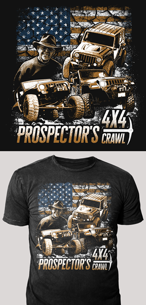 T-shirt Design by APHOTIC APPAREL for The Bakersfield Trailblazers | Design #34344817