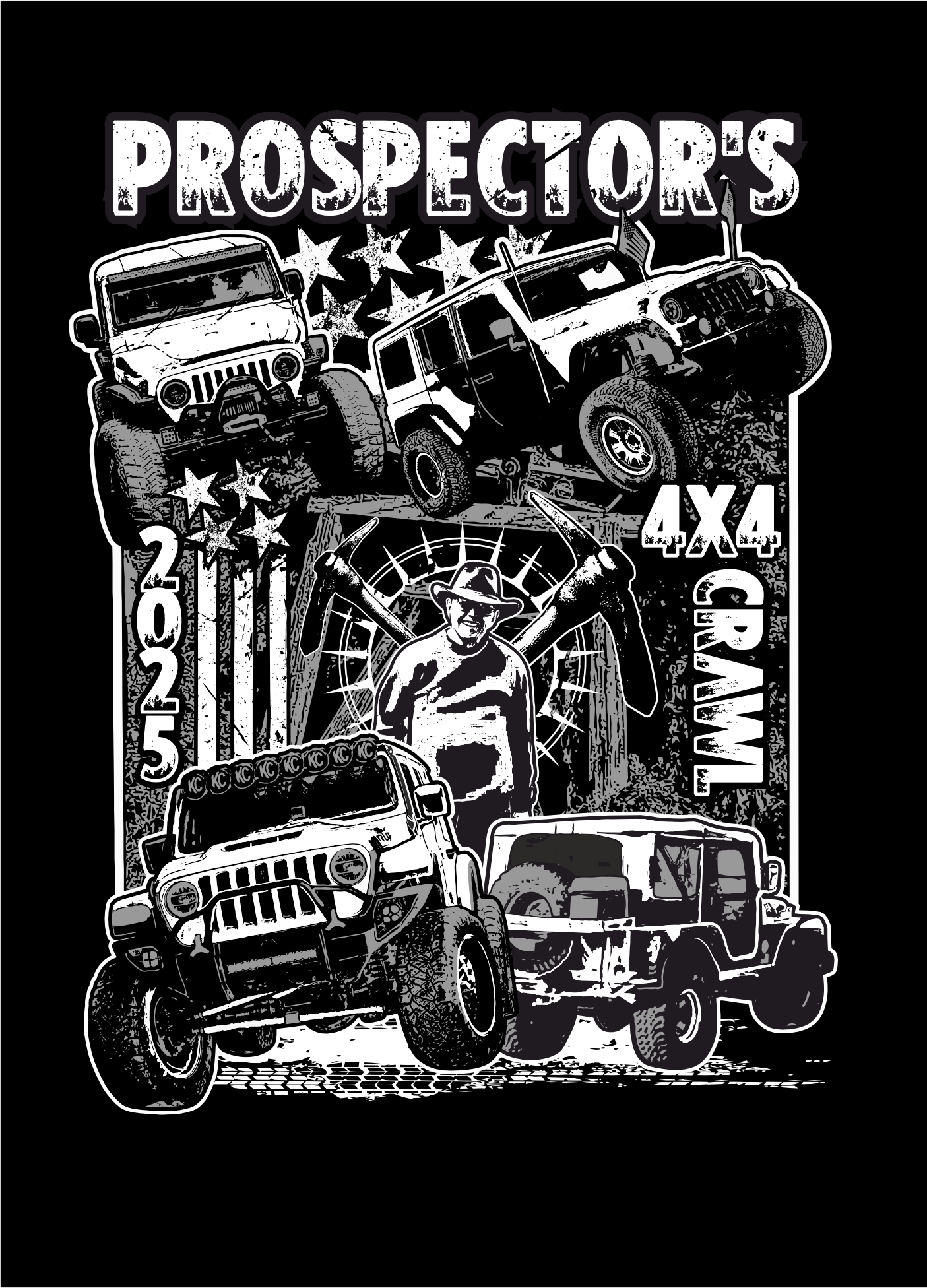 T-Shirt-Design von Yakuza20 für The Bakersfield Trailblazers | Design #34353324