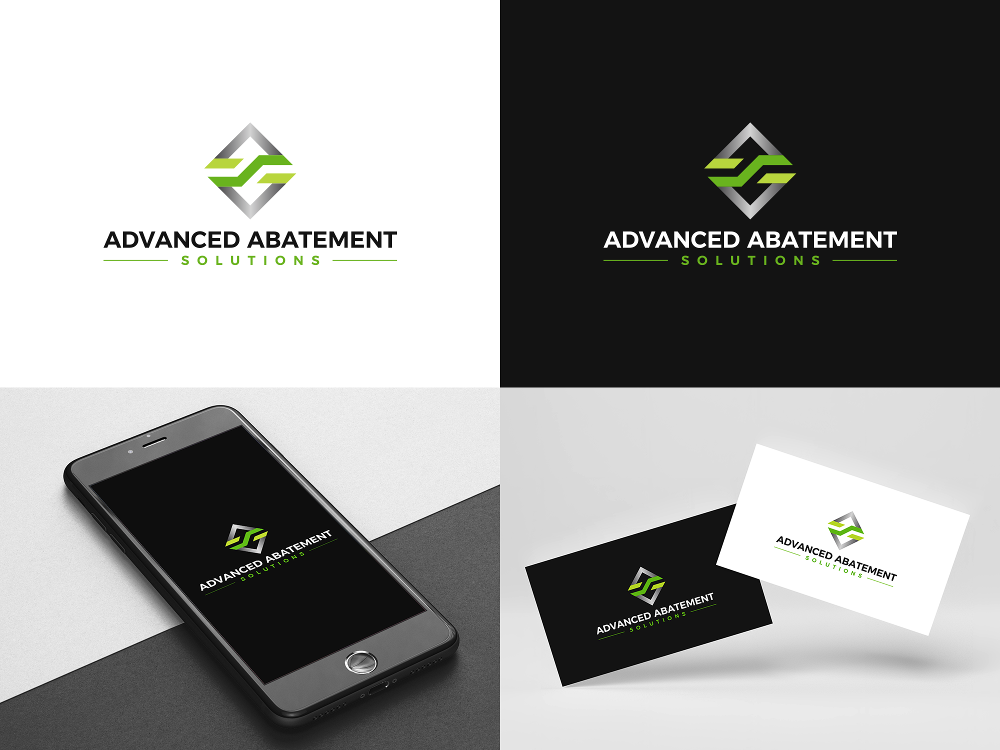 Diseño de Logo por COLOUR CREATIVE para Advanced Abatement Solutions | Diseño #34380208