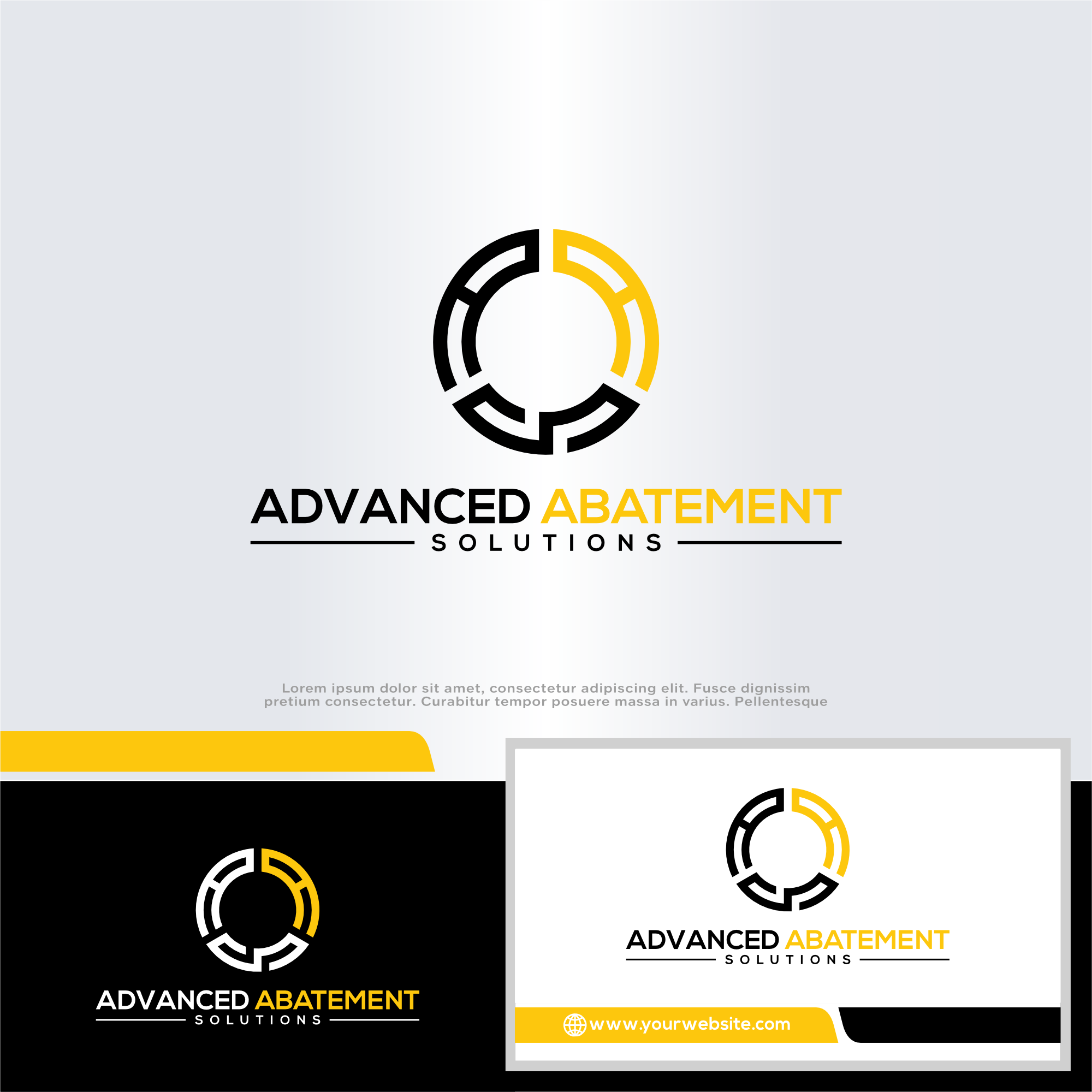 Logo Design by win it for Advanced Abatement Solutions | Design #34342169