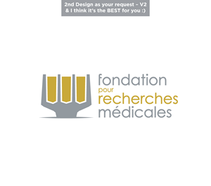 Logo Design by apik. for Fondation pour Recherches Médicales | Design: #34493778