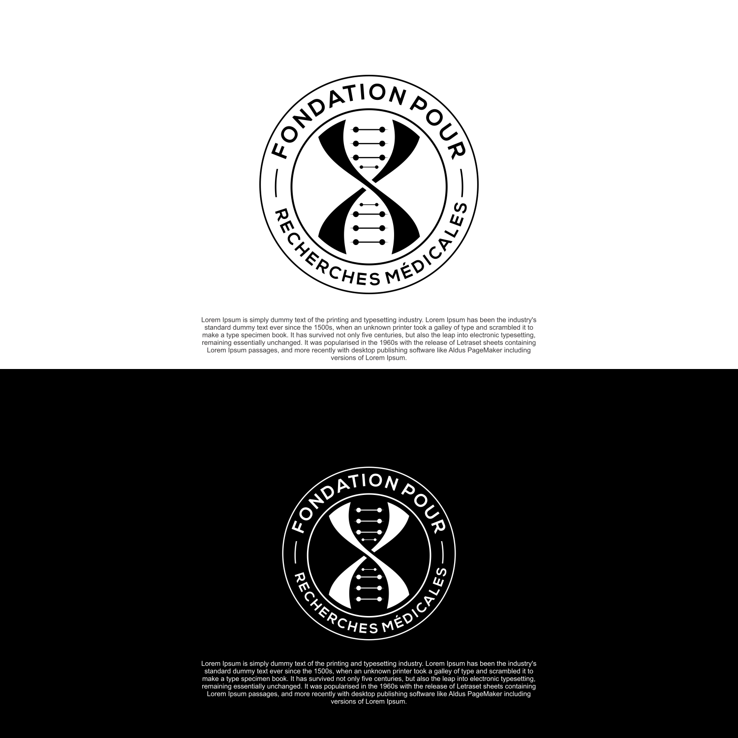 Diseño de Logo por diego costa para Fondation pour Recherches Médicales | Diseño #34341861