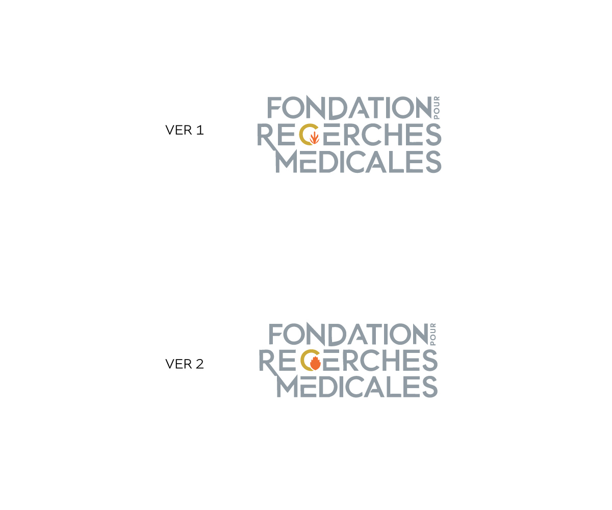 Logo Design by Mystrix for Fondation pour Recherches Médicales | Design #34391995