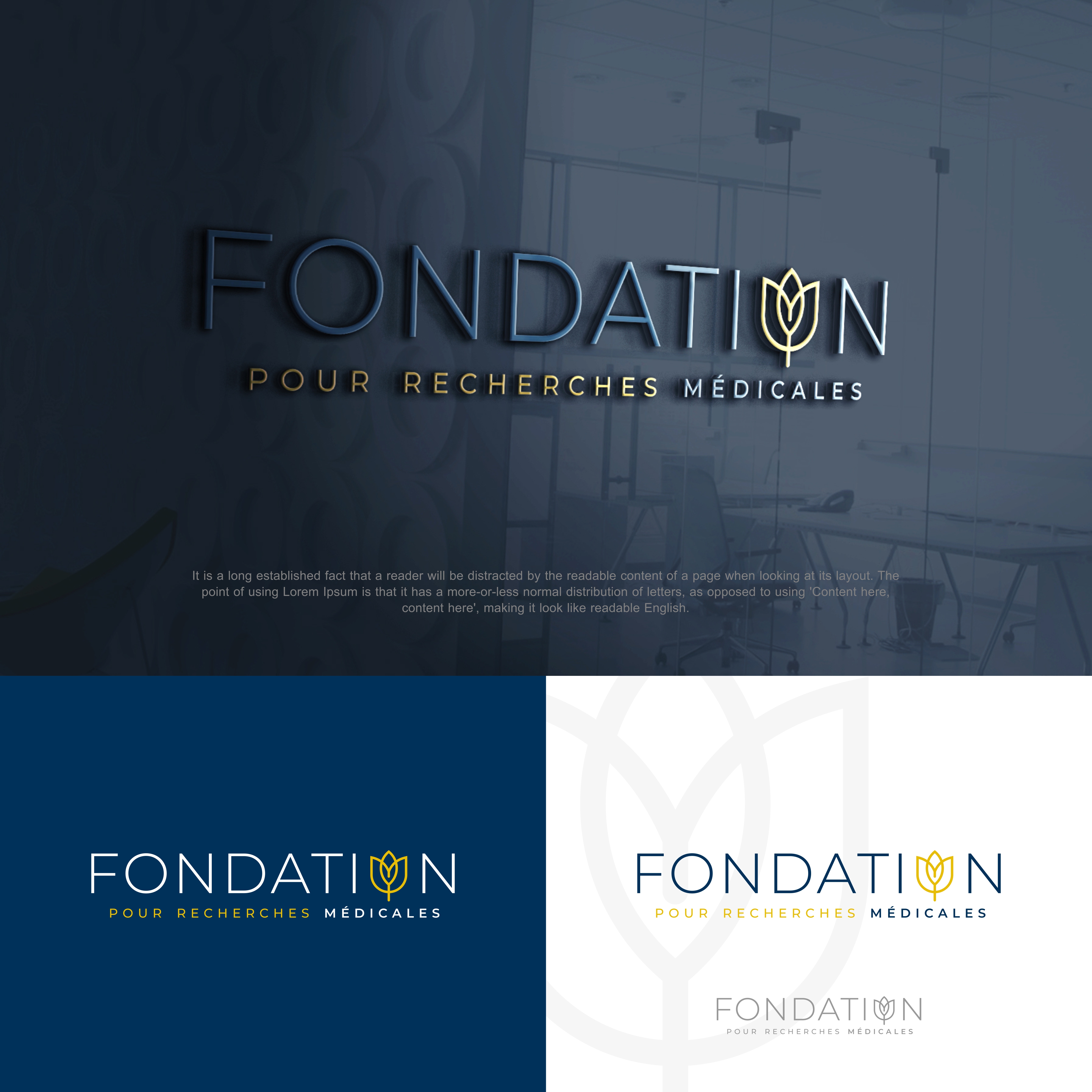 Design de Logo par Smart Stuart pour Fondation pour Recherches Médicales | Design #34352808