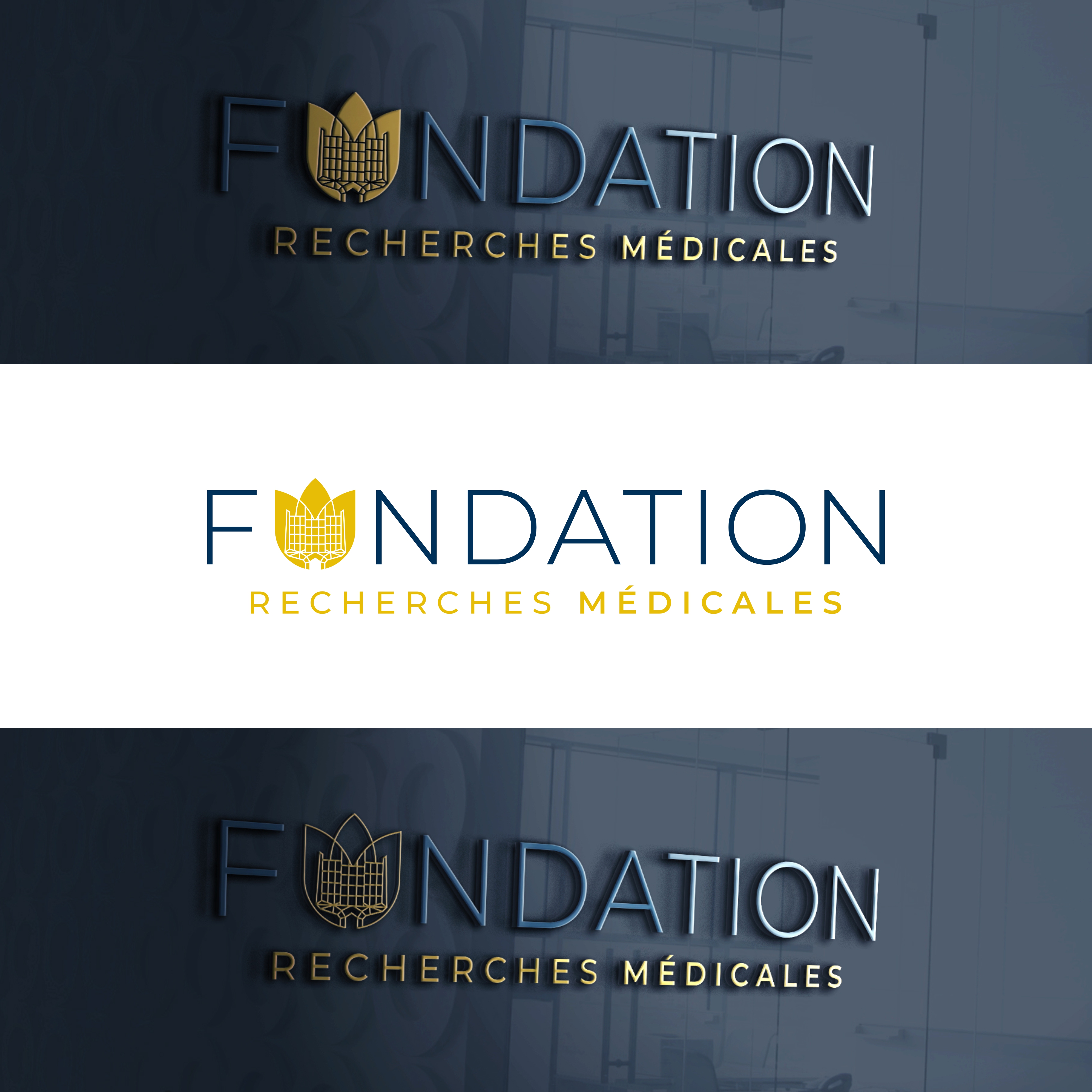 Logo Design by Smart Stuart for Fondation pour Recherches Médicales | Design #34388873