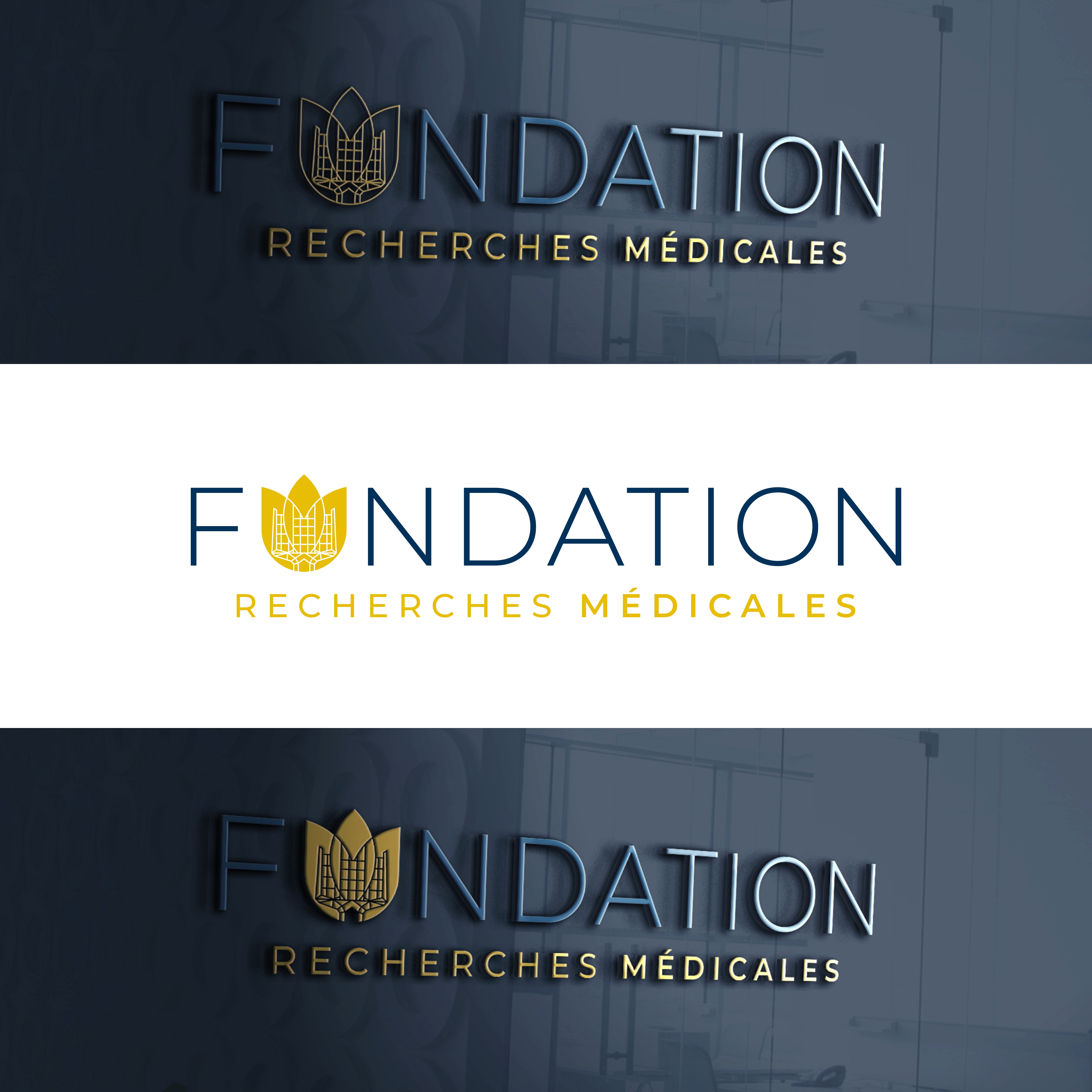Logo Design by Smart Stuart for Fondation pour Recherches Médicales | Design #34388875