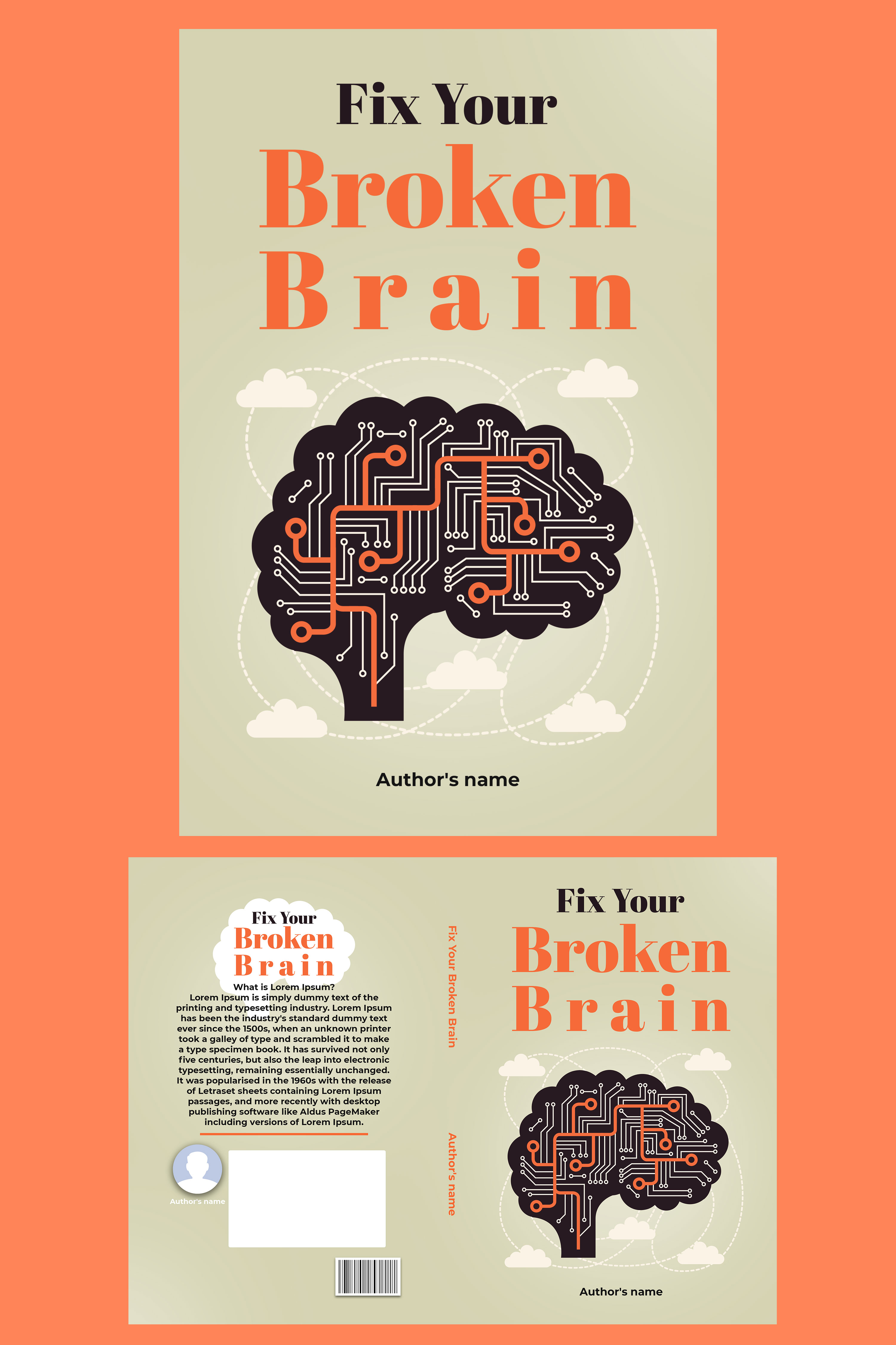 Book Cover Design by Miguel Silva for this project | Design #34348404