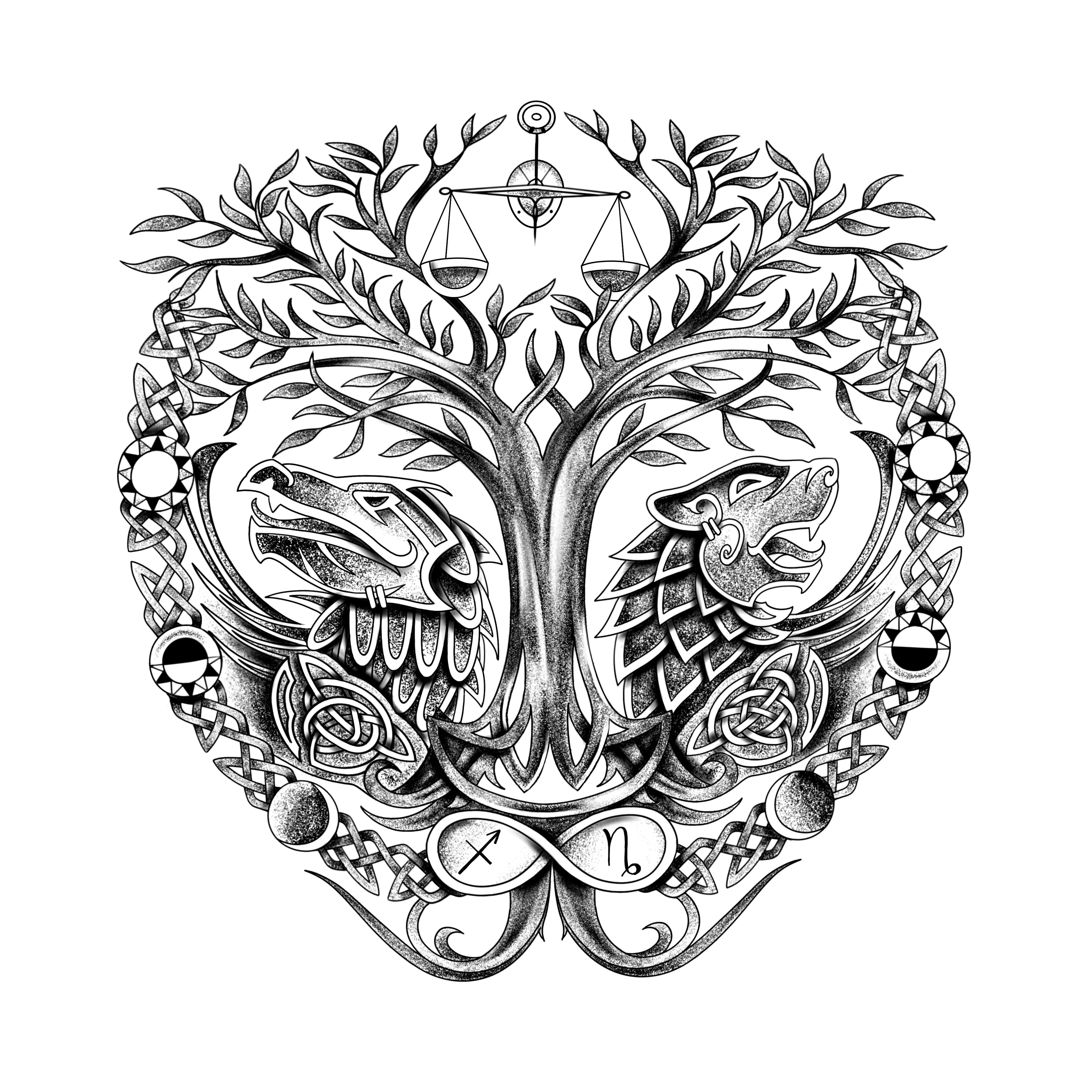 Tattoo Design by Yevhen (Ukrdesign) for this project | Design #34361701