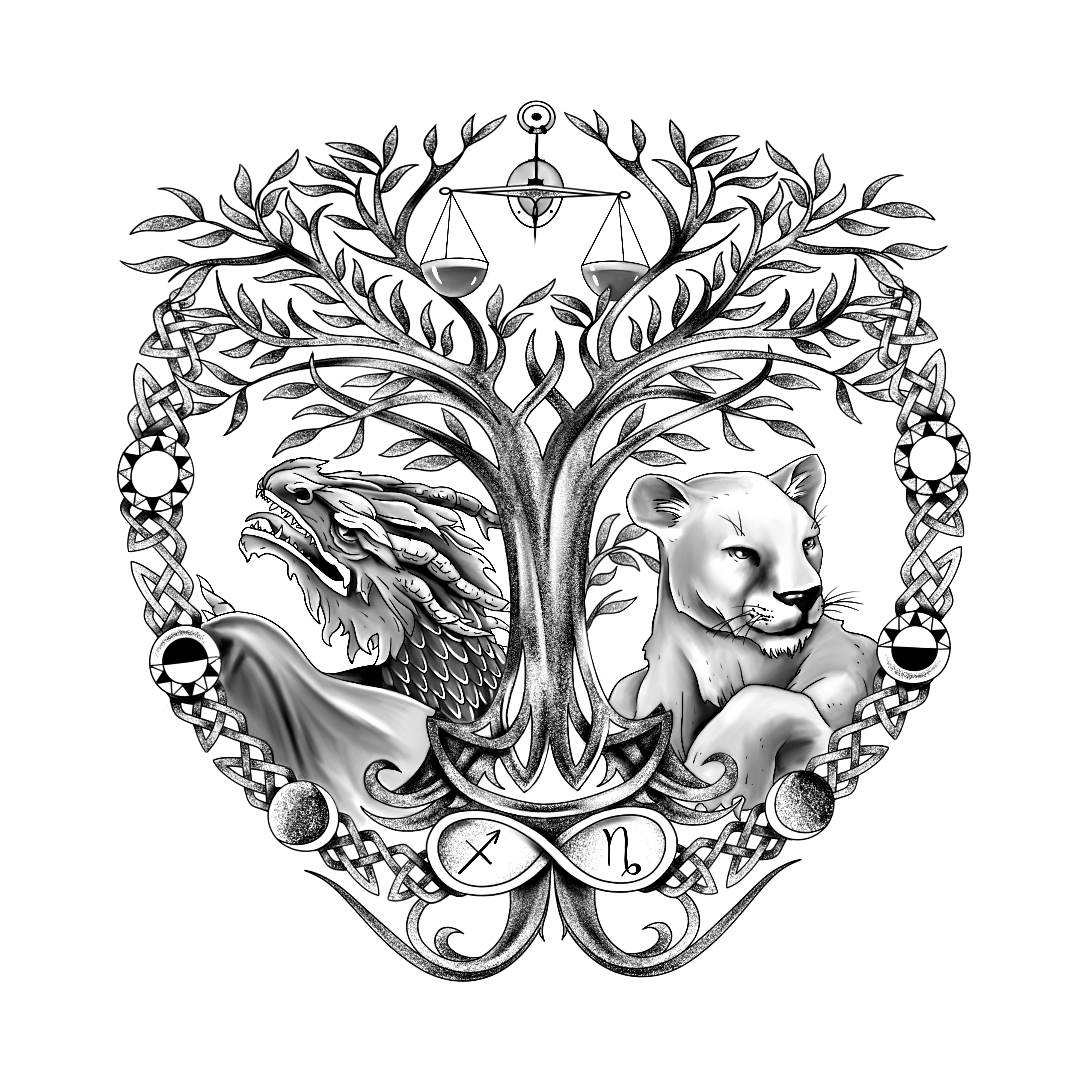 Tattoo Design by Yevhen (Ukrdesign) for this project | Design #34368723