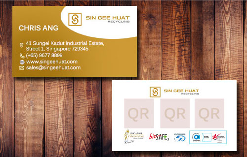 Design de Carte de Visite par Amritvir pour Sin Gee Huat Recycling | Design #34351119