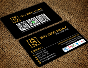 Business Card Design by designer1975 for Sin Gee Huat Recycling | Design: #34349133