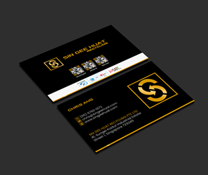 Visitenkarten-Design von Creations Box 2015 für Sin Gee Huat Recycling | Design: #34367180