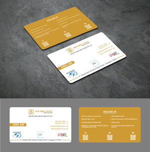 Business Card Design by fly  design for Sin Gee Huat Recycling | Design: #34367907