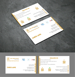 Business Card Design by fly  design for Sin Gee Huat Recycling | Design: #34376542