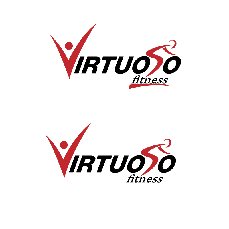 Logo Design by Alfie Tubillara for Virtuoso Fitness | Design #69357