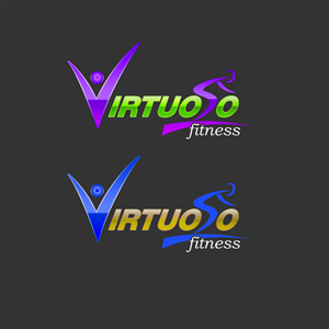 Logo Design by Alfie Tubillara for Virtuoso Fitness | Design: #70505